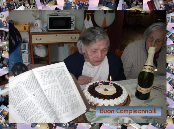 Buon Compleanno, nonna! L'Eterno ti benedica!