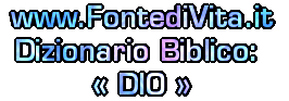 Spiegazione del Termine Biblico: DIO