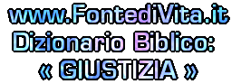 Spiegazione del Termine Biblico: GIUSTIZIA