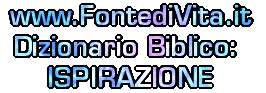 Spiegazione del Termine Biblico: ISPIRAZIONE