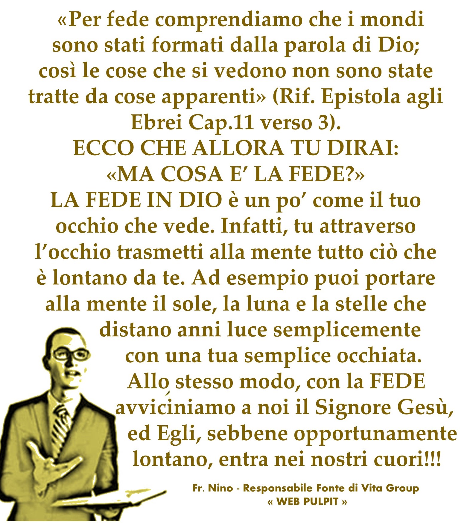 COSA E' LA FEDE