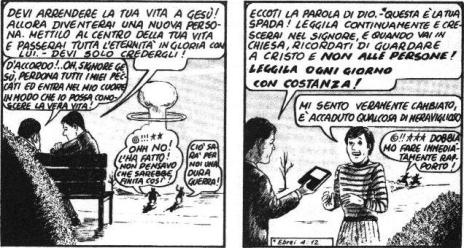 Fumetti Cristiani creati da Cristiani Evangelici