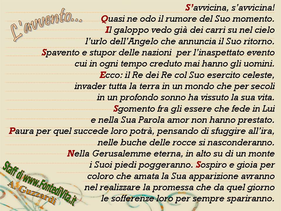 Salmi e Poetica dal sito Fontedivita.it
